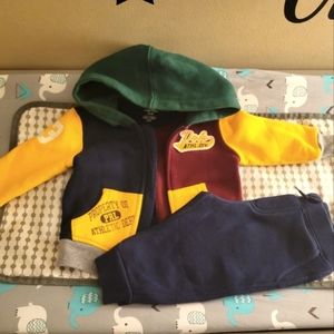 Baby Polo RL Sweat Suit Size 9 months